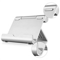 Aluminiowy Uchwyt z Wielokątową Regulacją do Smartfonów/Tabletów - 4"-10"