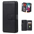 Motorola Moto G10/Moto G30 Etui-Portfel Multi-Card Slot - Czarne