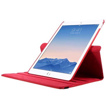 Wielofunkcyjne Obrotowe Etui iPad Pro 12.9 - Czerwone