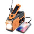 Wielofunkcyjne ręczne radio solarne na korbkę z funkcją SOS, powerbank, latarka HY-068