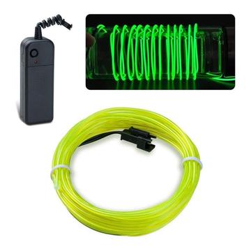 Neon LED String 3 metry - fluorescencyjny zielony