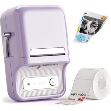 Inteligentna drukarka etykiet Niimbot B21 Pro - 300DPI - fioletowa