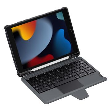 iPad 10.2 2019/2020/2021 Nillkin Bumper Combo Etui z Klawiaturą Bluetooth - Czarne