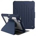 iPad (2022) Inteligentny Pokrowiec Folio Nillkin Bumper - Błękit / Transparentny