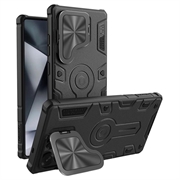Samsung Galaxy S25 Ultra Nillkin CamShield Armor Prop Etui hybrydowa - kompatybilny z MagSafe - czarny