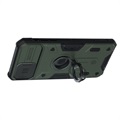 Hybrydowe Etui Nillkin CamShield Armor do iPhone 11 - Ciemna Zieleń