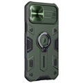 Hybrydowe Etui Nillkin CamShield Armor do iPhone 12/12 Pro - Zieleń