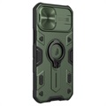 Hybrydowe Etui Nillkin CamShield Armor do iPhone 12 Mini - Zieleń