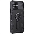 Hybrydowe Etui Nillkin CamShield Armor do iPhone 12 Pro Max - Czerń