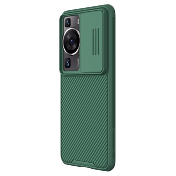 Huawei P60/P60 Pro Hybrydowe Etui Nillkin CamShiled Pro - Zieleń