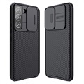 Hybrydowe Etui Nillkin CamShiled Pro do Samsung Galaxy S22 5G - Czarne