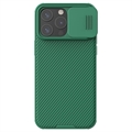 iPhone 15 Pro Max Hybrydowe Etui Nillkin CamShiled Pro - Zieleń