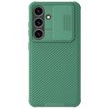 Samsung Galaxy S24 Hybrydowe Etui Nillkin CamShield Pro Magnetic - Zieleń
