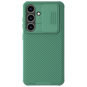 Samsung Galaxy S24 Hybrydowe Etui Nillkin CamShield Pro Magnetic - Zieleń