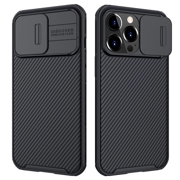 Hybrydowe Etui Nillkin CamShiled Pro do iPhone 13 Pro - Czarne