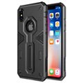 Hybrydowy Pokrowiec Nillkin Defender II iPhone X / iPhone XS - Czarny
