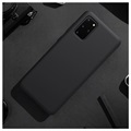 Samsung Galaxy S20+ Etui z Ciekłego Silikonu Nillkin Flex Pure - Czarne