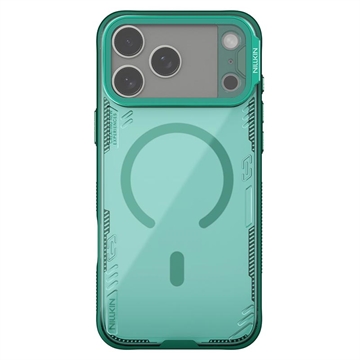 iPhone 17 Pro Max Nillkin IceBlade Prop Magnetyczne etui - kompatybilny z MagSafe, zasuwana pokrywa obiektywu - zielony