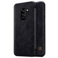 Samsung Galaxy S9+ - Etui z Klapką Nillkin Qin - Czarne