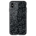 Hybrydowe etui Nillkin Seashell do iPhone XS Max - Czarne