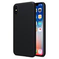 Pokrowiec Ochronny Nillkin Super Frosted iPhone X / XS - Czarny