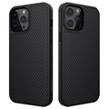 Etui Nilkin Synthetic z Włóknem Węglowym do iPhone 13 Pro - Czarne