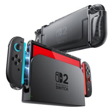 Etui kryształowa Nintendo Switch 2 Supcase - mroźna czerń