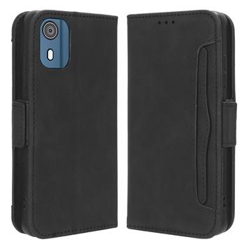 Nokia C02 Etui-Portfel Seria Cardholder - Czarne