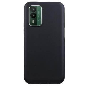 Nokia XR21 Matowy Pokrowiec TPU Anti-Fingerprint - Czarne