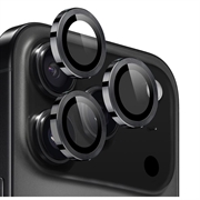 Zestaw osłon obiektywu aparatu iPhone 17 Pro/17 Pro Max Northjo - czarny