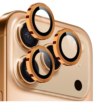 Zestaw osłon obiektywu aparatu iPhone 17 Pro/17 Pro Max Northjo - Pomarańcz