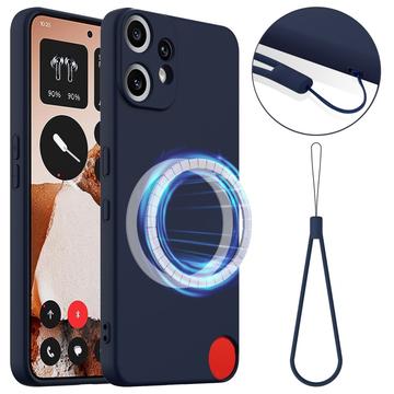 Nothing CMF Phone 2 Pro Etui z Płynnego Silikonu - kompatybilne z MagSafe - Ciemnoniebieski