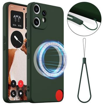 Nothing CMF Phone 2 Pro Etui z Płynnego Silikonu - kompatybilne z MagSafe - Ciemna Zieleń