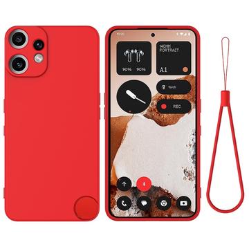 Nothing CMF Phone 2 Pro Etui z płynnego silikonu z paskiem na rękę