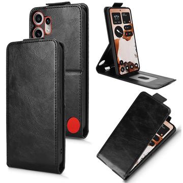 Nothing CMF Phone 2 Pro Etui z klapką pionową i podstawką - czarny