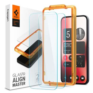 Osłona Ekranu Spigen ALM Glas.tR - Nothing Phone (2a)/(2a) Plus - 2 Szt.