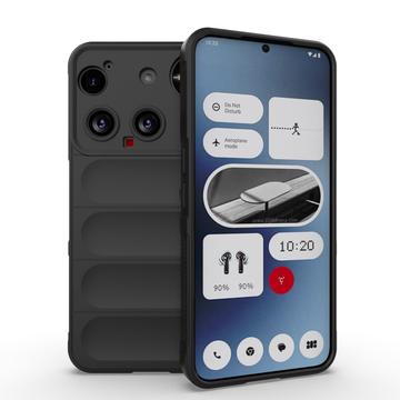 Nothing Phone (3) Etui z TPU Rugged - Czerń