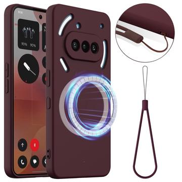 Nothing Phone (3a) Etui z Płynnego Silikonu - kompatybilne z MagSafe