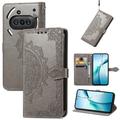 Etui z Portfelem z Serii Mandala do Nothing Phone (3a) - Szary