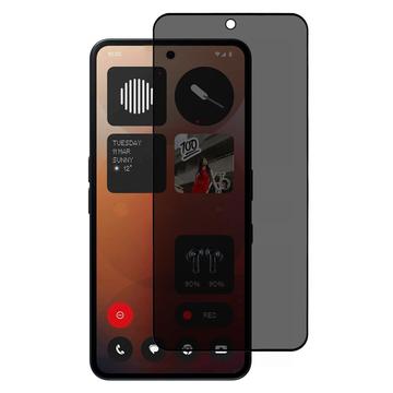 Nothing Phone (3a)/(3a) Pro Pełne Zabezpieczenie Ekranu ze Szkła Hartowanego Privacy - Czarna Krawędź