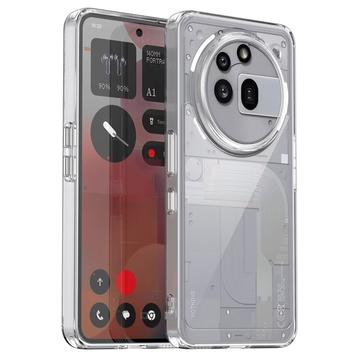 Nothing Phone (3a) Pro Antywstrząsowy Hybrydowe etui - przezroczysty