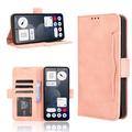 Nothing Phone (3a) Pro Etui portfelowe na kartę - różowe