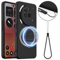 Nothing Phone (3a) Pro Etui z Płynnego Silikonu - kompatybilne z MagSafe - Czarne