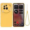 Nothing Phone (3a) Pro Etui z płynnego silikonu z paskiem na rękę