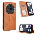 Etui Nothing Phone (3a) Pro Etui portfelowe z magnetycznym zamknięciem - brązowy