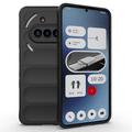 Nothing Phone (3a) Etui z TPU Rugged - Czerń