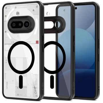 Nothing Phone (3a) Etui Tech-Protect Magmat - Kompatybilne z MagSafe - Czerń / Przezroczysty