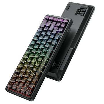 Przewodowa klawiatura mechaniczna ONIKUMA G67 Magnetic Axis z podświetleniem RGB - Czerń / Kolorowy