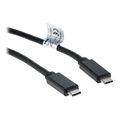 Kabel USB-C 3.1 Power Delivery OTB - 100W, 10Gbps, 1m - Czarny