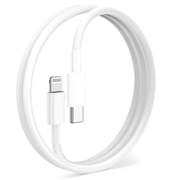 Kabel OTB USB-C / Lightning - iPhone 14/13/12/X/iPad Pro - 1 m - biały